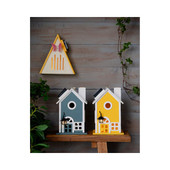 Solar Light Birdhouse (Qty 1) (Available in 2 Colours)