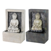 Fountain Buddha 23.5cm (Qty 1) (2 Colours Available)