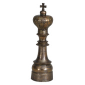 Gold Queen Chess Piece