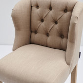 Daisy Bar Stool Taupe