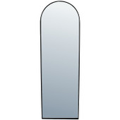 Danny Black Metal Arched Mirror (38 x 2 x 118cm) *in-store only