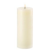 LED Pillar Candle Ivory 101x25cm