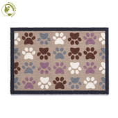 Howler & Scratch Patterned Multi Paws 50 x 75cm
