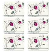 Denby Tiffany Rose Set of 6 Placemats