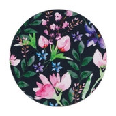 Denby Dark Floral Round Set of 6 Coasters