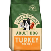 Adult Turkey & Rice Dry Dog Food 2kg