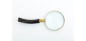 Kontiki Magnifying Glass, Horn/Brass
