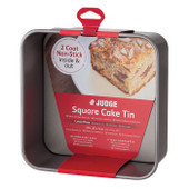 Judge  8"/20cm Square Cake Tin Loose Base Non-Stick