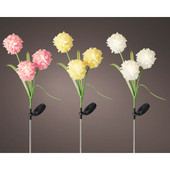 Flower Solar Stake Light 70cm (Qty:1) (Available in 3 Colours)