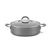 HARD ANODIZED NONSTICK 4-Qt. Covered Sauteuse