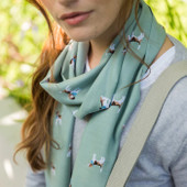 Beagle Scarf - Duck Egg