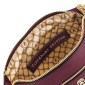 The Chelsea Cross Body Pouch Burgundy