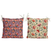 Cushion Polyester Oxford Flower Print (Qty:1) (2 colours available)