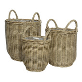 Camille Planter Wicker 33cm