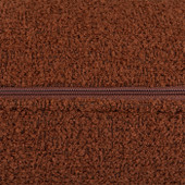 Cora 43x43cm Cushion, Rust