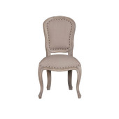 Selene Upholstered Back Dining Chair – All Rustic Brown