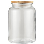 Glass Jar With Wooden Lid 3000ml