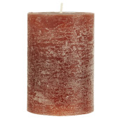 Rustic Candle Rustic Brown 10cm