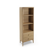 Evie Open Storage Unit - Oak Natural