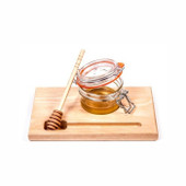 Honey Board, Dipper & Jar*in-store