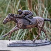 Jockey On Horse 34x20x54cm*in-store