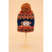 Kids Cosy Hat - Monkey *In-Store Only