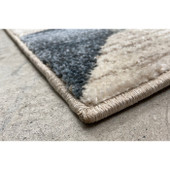 Valentia Multi Swirl Ivory Beige Rug 120x170cm *instore