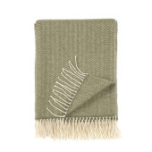 Tippy Olive Wool Throw *in-store