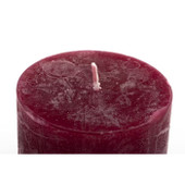 Candle Beth Balmoral Red, 9x15cm