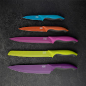 Non Stick 5 Piece Chef's Knife Set