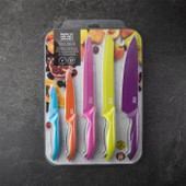 Non Stick 5 Piece Chef's Knife Set