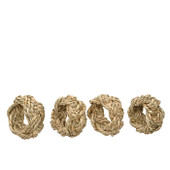 Napkin Ring Sea Grass Set of 4