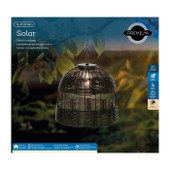 Solar Hanging Light Wicker Steady