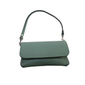 Mini-Bag, Real Leather, Mint