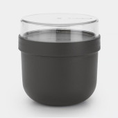 Make & Take Breakfast Bowl 0.5L Dark Grey *in-store