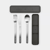 Make & Take Cutlery Set 3 Pieces Dark Grey *in-store