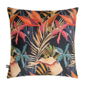 Fia 58x58cm Cushion, Navy/Pink *in-store