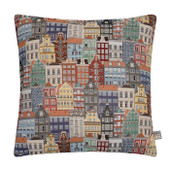 Townscape 43x43cm Cushion, Oatmeal *in-store