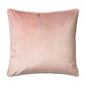 Bellini Velour 45x45cm Cushion, Blush *in-store