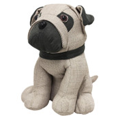 Pug Novelty Door Stop Multicolour