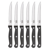 Maple Set Of 6 Riveted Steak Knives *in-store