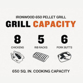 Traeger® Ironwood D2® 650 Pellet Grill - WiFi Enabled