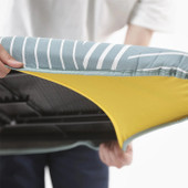 Flexa™ Grey Easy-fit Ironing Board Cover*in-store