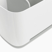 EasyStore™ Large Light Grey Toothbrush Holder *in-store