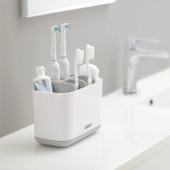 EasyStore™ Large Light Grey Toothbrush Holder *in-store