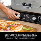 Ninja Woodfire Electric Outdoor Oven, Artisan Pizza Maker and BBQ Smoker