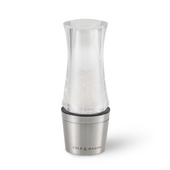 Downton Acrylic and Stainless Steel Stemless Salt Mill 140mm