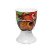 Eoin O Connor Set Four Cow Egg Cup Set