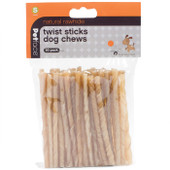 Rawhide Twist Sticks - SML 50