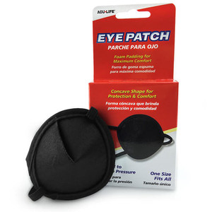 Eye Patch Vinyl Convex Carded (Retail Pkg) B731-1277